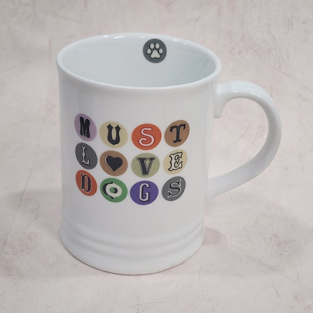 FRINGE Culver City “MUST‎ LOVE DOGS” White Coffee Mug